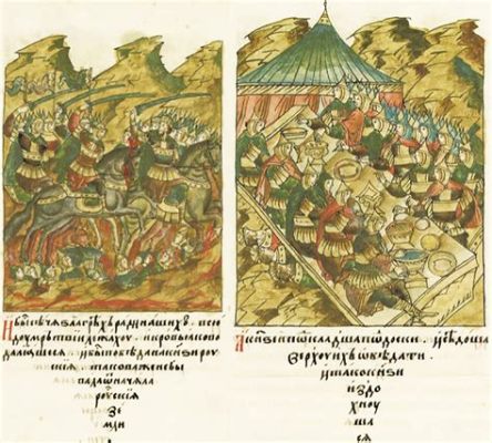 Slaget vid Kalka - Den mongoliska invasionens första steg mot Ryssland och slutet på Kievan Rus's dominans.