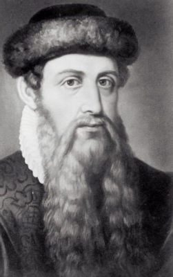 Die Reichsacht gegen Johannes Gutenberg; uppfinnaren av tryckpressen och den katolska kyrkans förbannelse